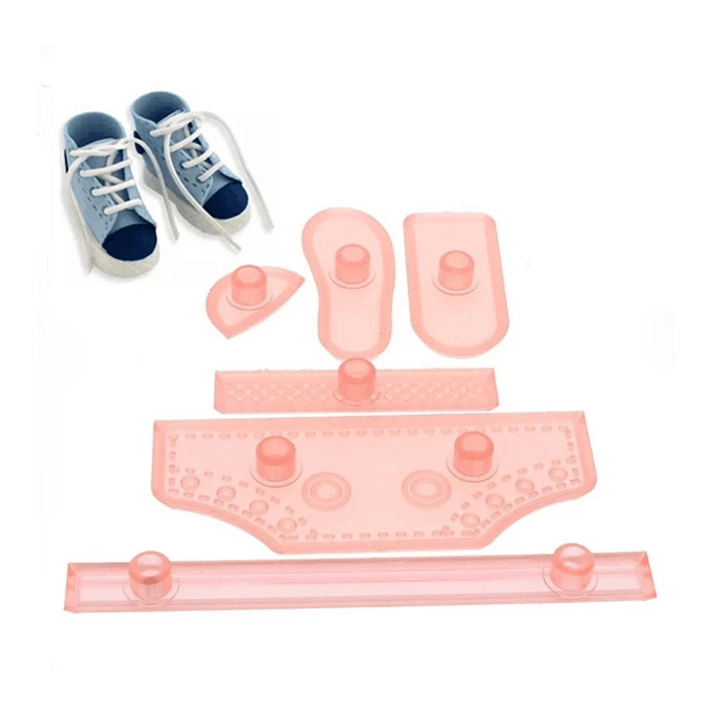 

DIY Baking Mold Tool Sneakers Trophy 8PCS Fondant Cake Cookie Cutter Cookie Mold