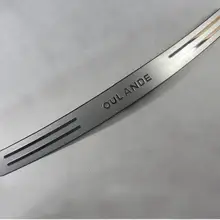 Высокое качество нержавеющая сталь заднего бампера протектор порога для Mitsubishi Outlander 2013