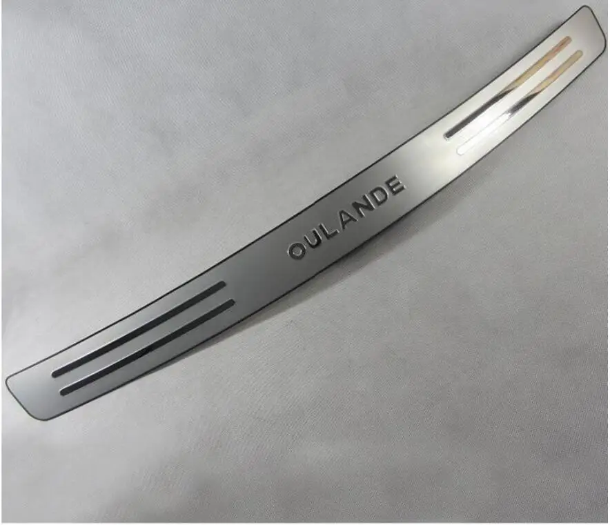 Price High quality stainless steel Rear bumper Protector Sill For Mitsubishi Outlander 2013 2014 2015 2016 2017 2018