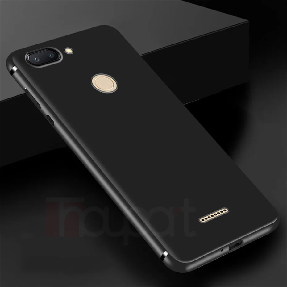 Матовый Силиконовый чехол для Xiaomi Redmi 6 Pro 6A случаях магнитное кольцо стенд держатель Мягкая Накладка чехол для Xiaomi Redmi 6A чехол Redmi 6 Pro