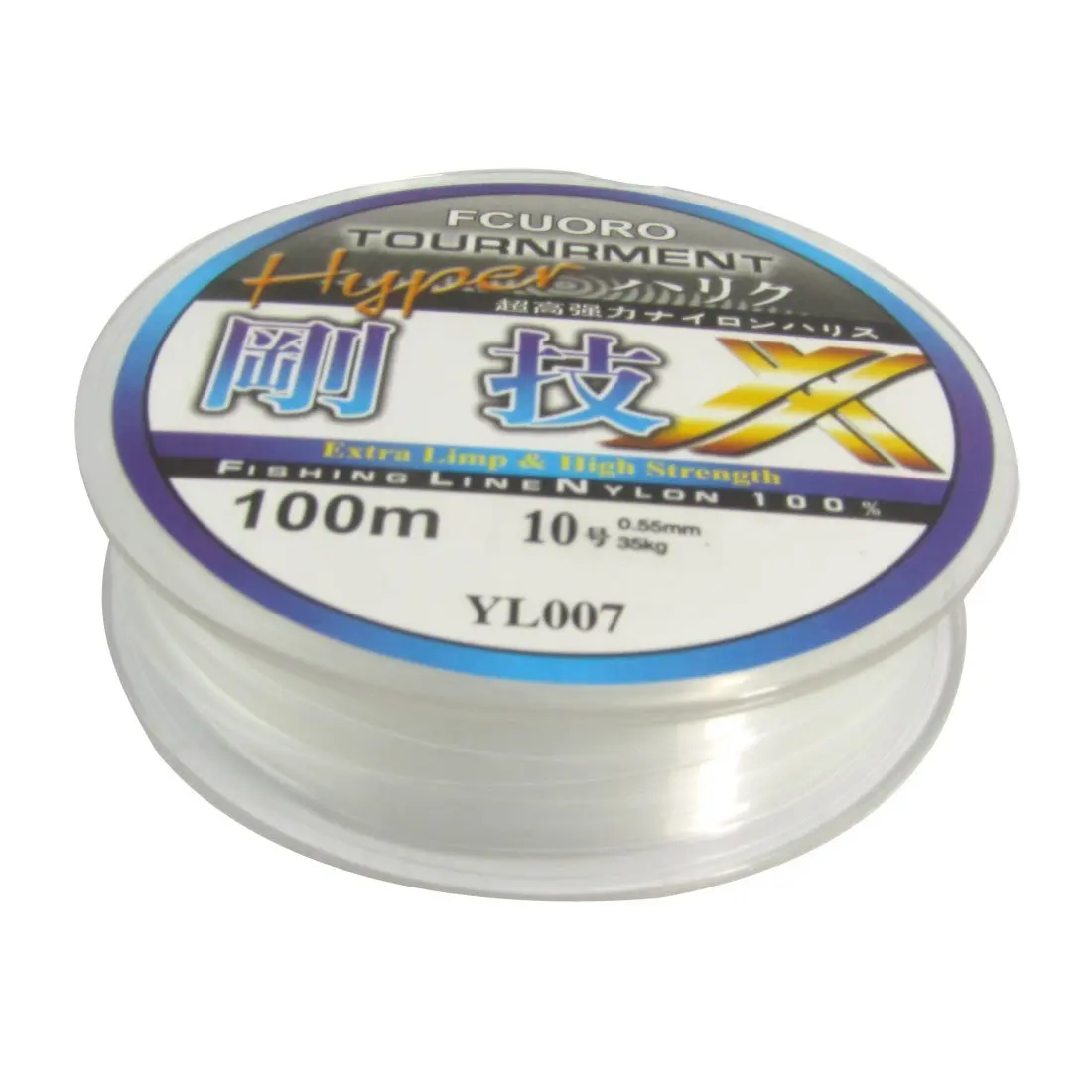 

Wholesale 5X 100m 0.55mm Diameter Clear Fsing Thread 23Kg 77.1lb Fishing Line Spool
