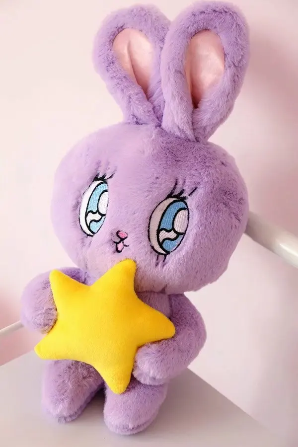 40 см Kawai игрушка животное чуу кролик incoated-eyes 5-stars/Sugar/cherry Dakimakura дети общежития сонный Ragdoll плюшевая модель игрушки