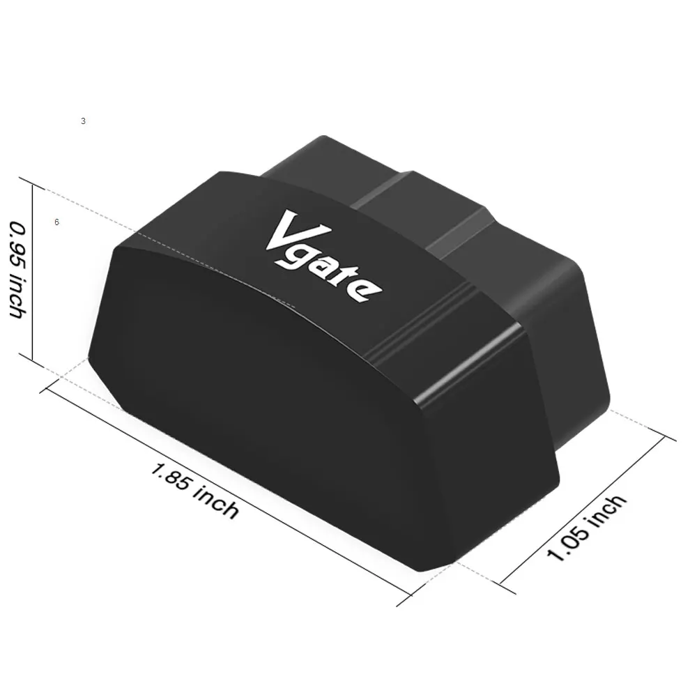 Vgate iCar3 WifI/Bluetooth OBD2 автоматический считыватель кодов ELM327 Vgate Pro iCar2 OBDII диагностический инструмент Поддержка 12 В дизельный автомобиль для Android