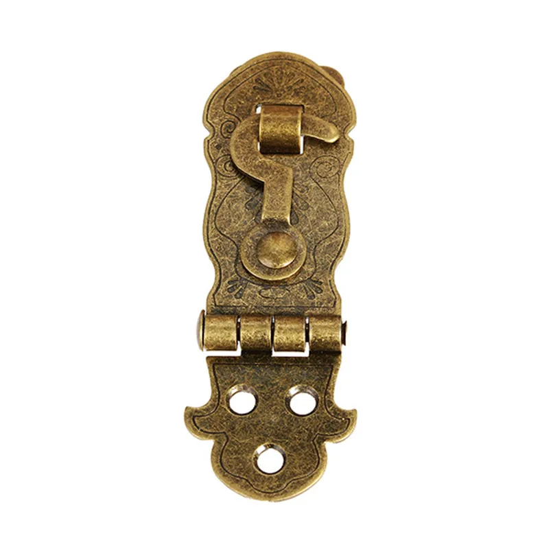 

1pc Antique Notebook Lock Metal Buckle Package Gift Box Hinge Lock Fastener Hinge Lock 45 x 28mm