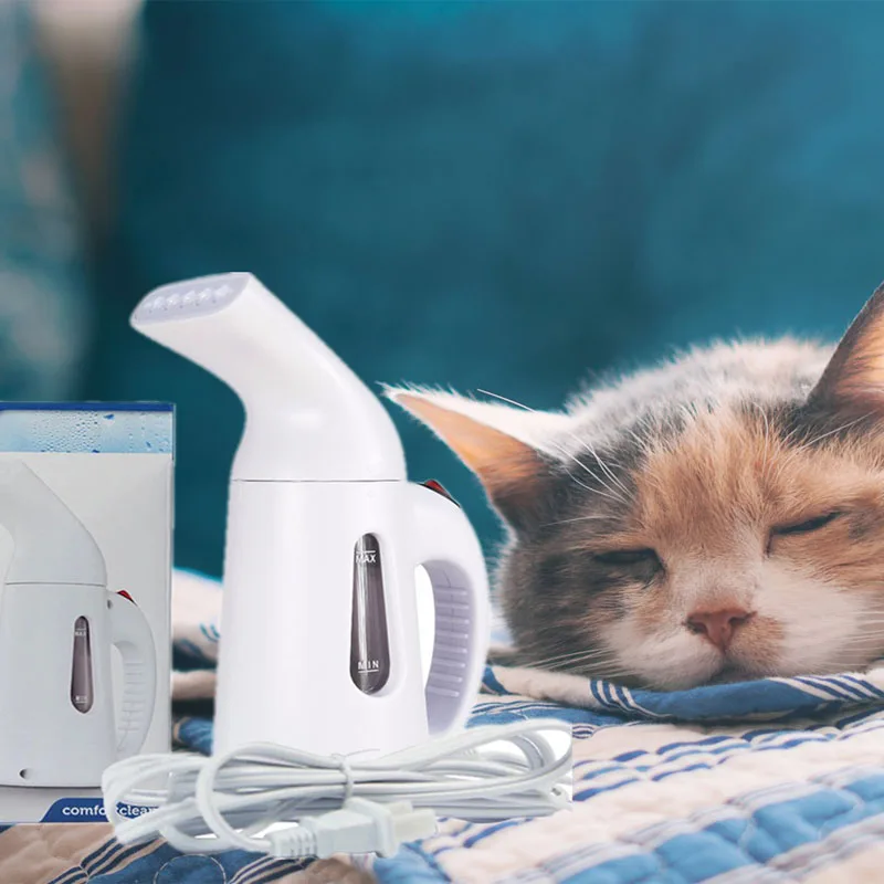 

ITAS1238 850W Portable Ironing Machine Household Clothes Store UK US EUP Plug Garment Steamer Elegant White Free Shipping