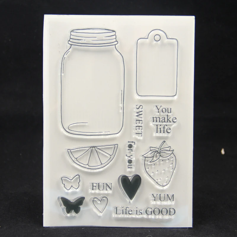 

ZFPARTY For you Transparent Clear Silicone Stamp/Seal for DIY scrapbooking/photo album Decorative card making