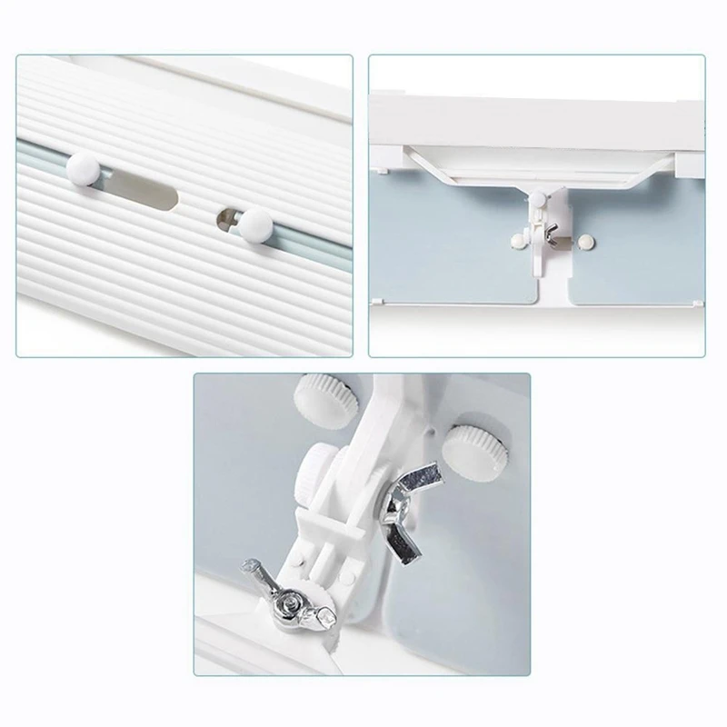 ¡Caliente! -Ajustable aire acondicionado cubierta parabrisas aire acondicionado deflector escudo viento guía mes recto Anti-viento escudo Dro