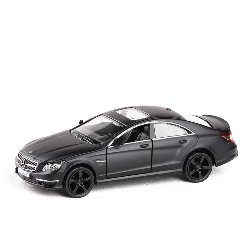 1:36 RMZ City Classical High Simulation Model Toy Car Diecasts Metal BenzCls63 Alloy Bus Model Exce