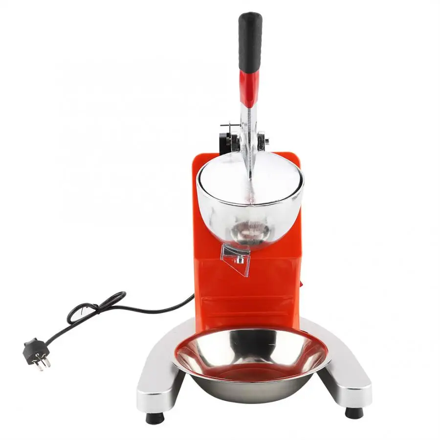

Ice Crusher Machine Portable Electric Ice Crusher Household Crank Ice Shaver Snow Cone Maker Kitchen Tool