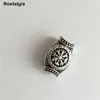 Nostálgica-1 Uds. Vegvisir vikinga de brújula, accesorios para hombres y mujeres, dijes de cuentas para fabricación de pulseras, símbolo de olor Nórdico ► Foto 2/4