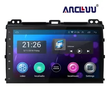 Ancluu 9 inch Android 6.0 Car DVD Player GPS For Toyota Prado 120 Land Cruiser 2004-2008 2009 audio car radio stereo navigator
