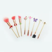 Набор Аниме Sailor Moon beauty Makeup/Косметическая Кисть для макияжа набор кистей Pro с кристальной щеткой для лица Pincel Woman Gift
