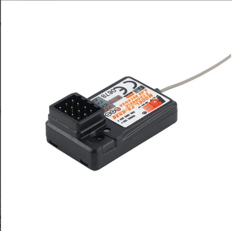 1 шт Flysky FS GR3F GR3E 3CH 2 4 ГГц RC приемник для GT3B GT2 GT3C GT2B T6 TH9X I10 с функцией