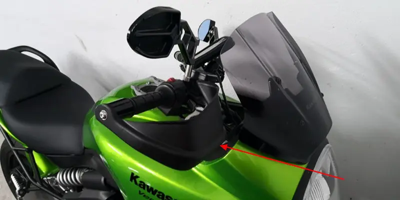 Для Kawasaki Versys 650 1000 Z900 мотоциклетная ручная ручка, защита, руль, щитки, тормозная муфта, лобовое стекло