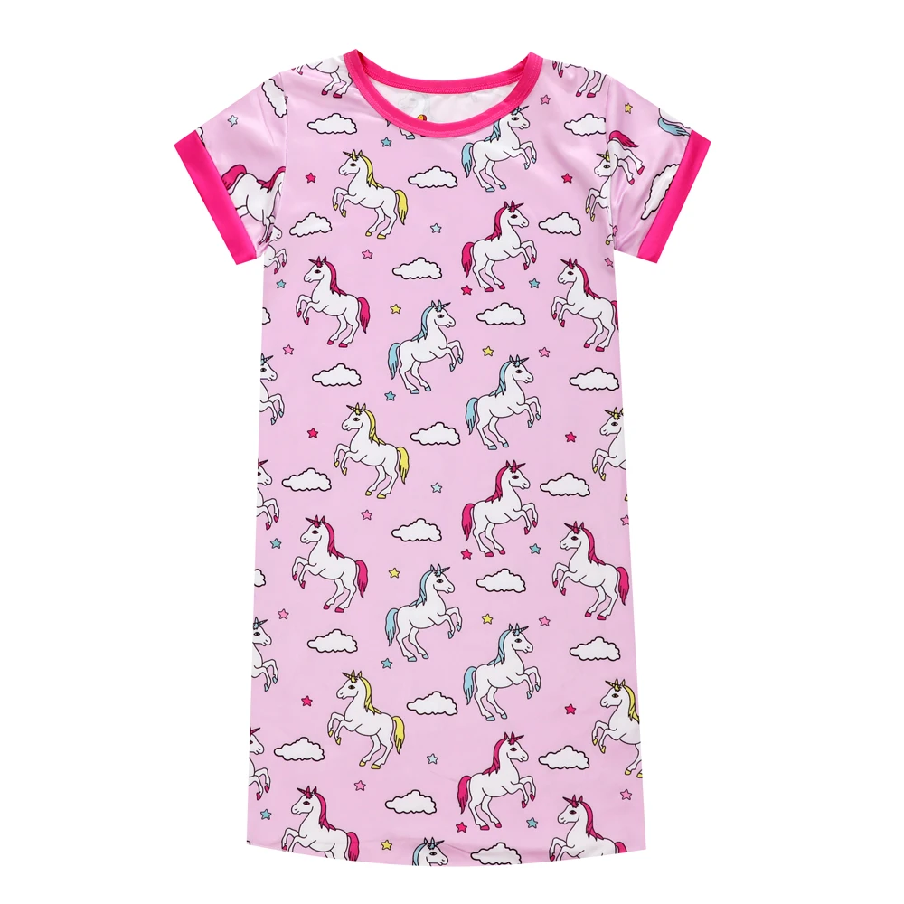 Г. Летняя детская одежда платье для девочек Детские платья с 3D принтом панды вечерние платья принцессы с единорогом для детей от 3 до 10 лет - Цвет: DB06