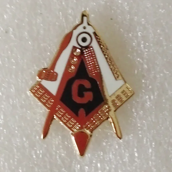 

M097 1PCS 1" Working Tools Trowel Master Masonry Masonic Freemason Lapel Pin Gold finished