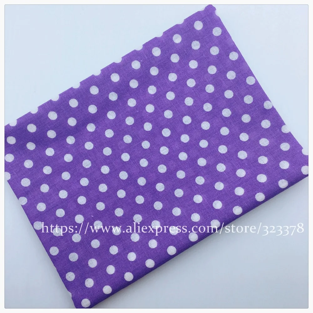 Тонкое Лоскутное изделие из хлопчатобумажной ткани для Diy альбом для вышивки ткань Жир четверти ткань для стёганого шитья узор 50*50 см фиолетовый 7 шт