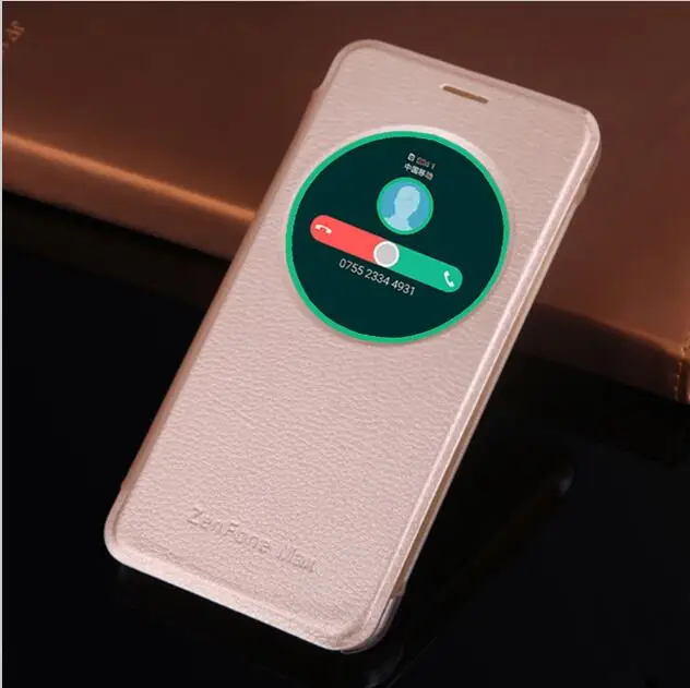 Чехол для Asus Zenfone 3 ZE520KL ZE552KL Smart Sleep Wake View флип чехол телефона роскошная сумка