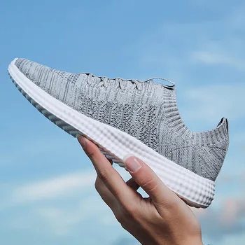 

new summer men's casual breathable shoes lightweight sneakers male Student boys Hip hop Driving mesh shoes hjm89