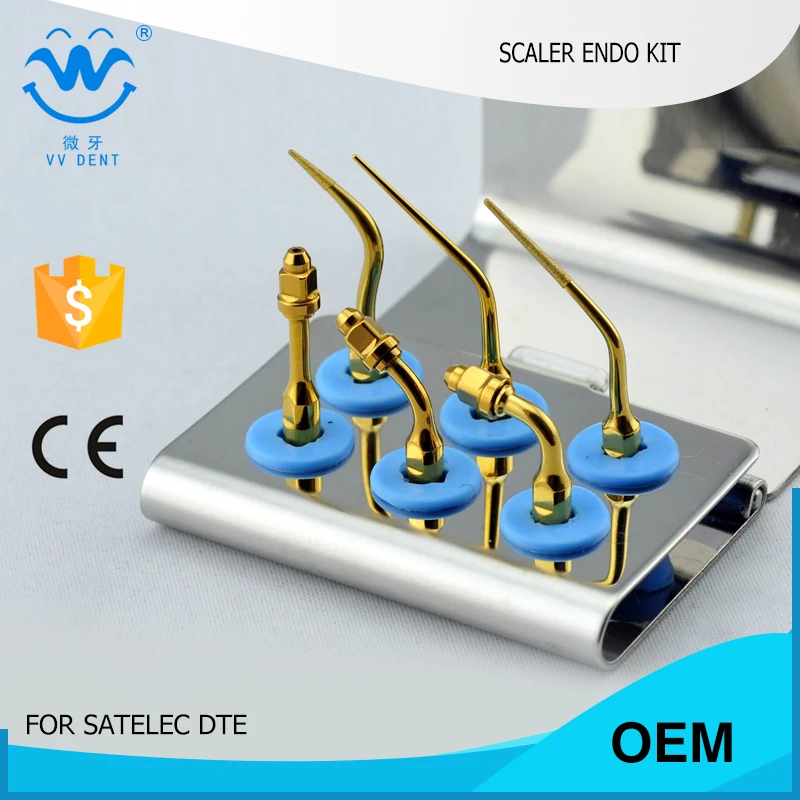 

10 sets SEKG scaler eododontics tips set FIT Satelec ENDOSUCCESS SURGERY KIT NSK endo Set E12 and WOODPECKER DTE D7 scalers