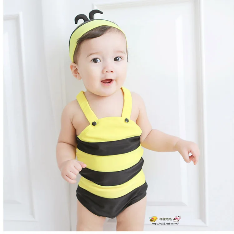 bee swimsuit bathing suit Swimwear Brand Summer Babies Bee Design