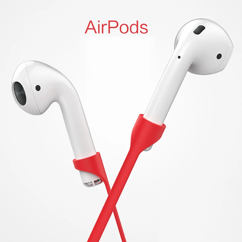 Ремешок для наушников Duszake беспроводная гарнитура AirPods силиконовый кабель защиты