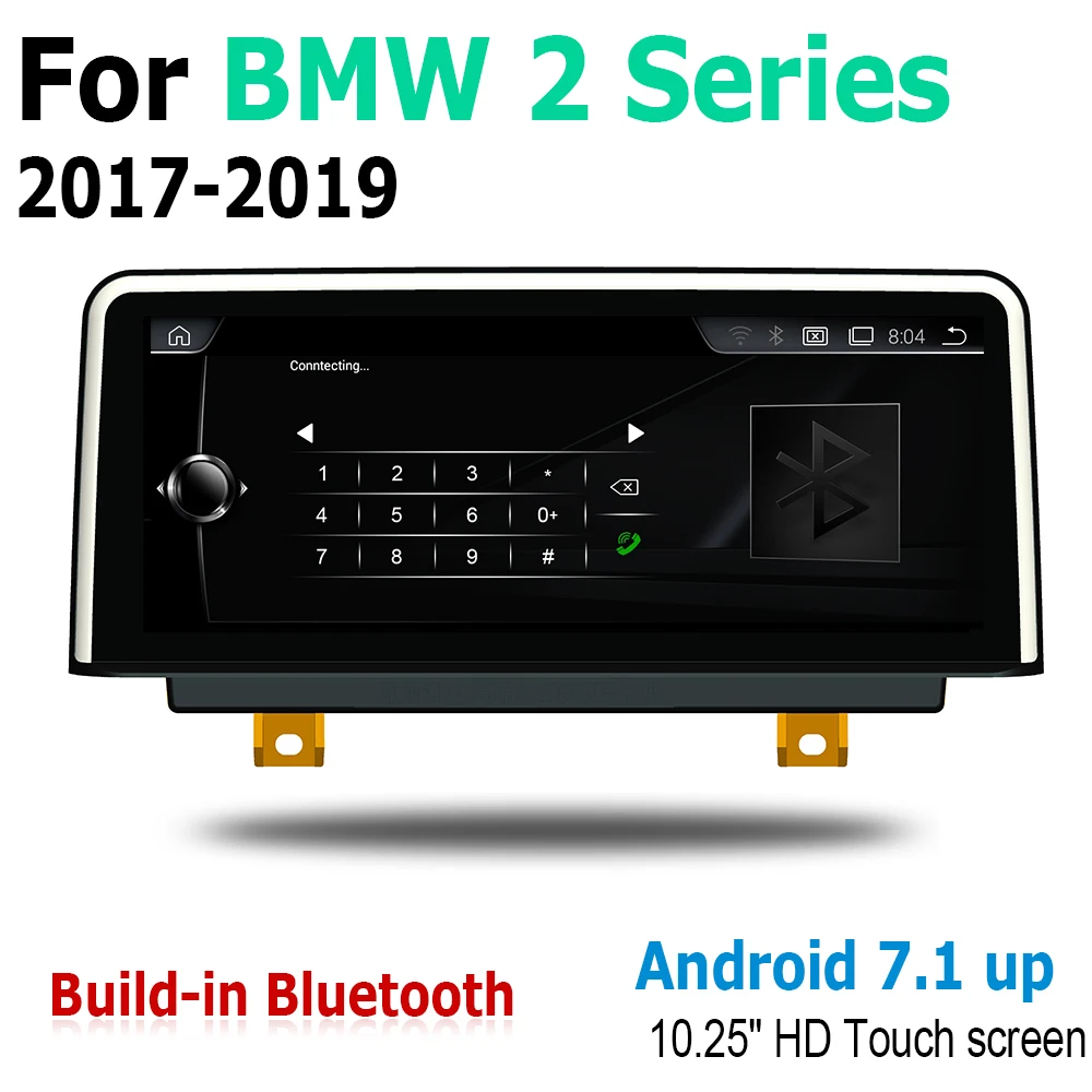 Clearance Car Android original style For BMW 2 Series F22 F23 2017-2019 EVO GPS Navigation radio stereo multimedia player DSP touch screen 2