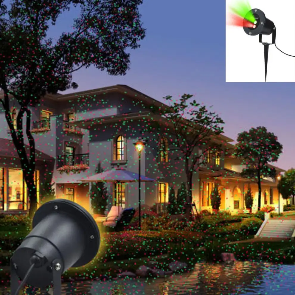 

Waterproof LED Stage Light Garden Tree Moving Laser Projector Sparkling Landscape Light for Outdoor/Indoor Home/House Decoration