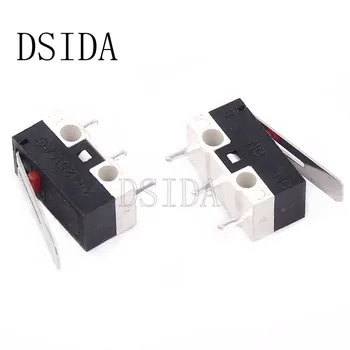 

10PCS Limit Switch Push Button Switch 1A 125V AC Mouse Switch 3Pins Micro Switch