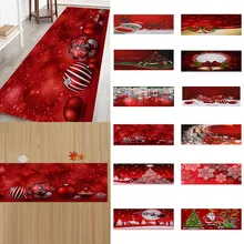 40x120 см Счастливого Рождества Придверный коврик домашние ковры декор для гостиной спальни#25