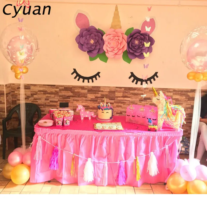 cyuan 1pcs 30cm birthday artificial flowers birthday party