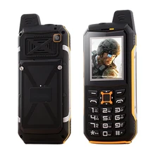 Kuh m21 ip68 wasserdicht dual-sim-karte taschenlampe energienbank fm radio recorder staubdicht stoßfest robuste handy p020