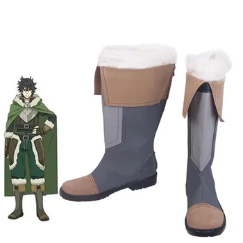 

The Rising of the Shield Hero Naofumi Iwatani Shoes Boots Cosplay Custom Made Shoes Halloween Role Play