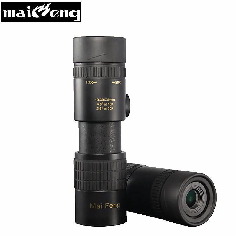 Maifeng 10-30X30 عالية التكبير أحادي المهنية تلسكوب المحمولة للتخييم الصيد Lll منظار رؤية ليلية مع ترايبود