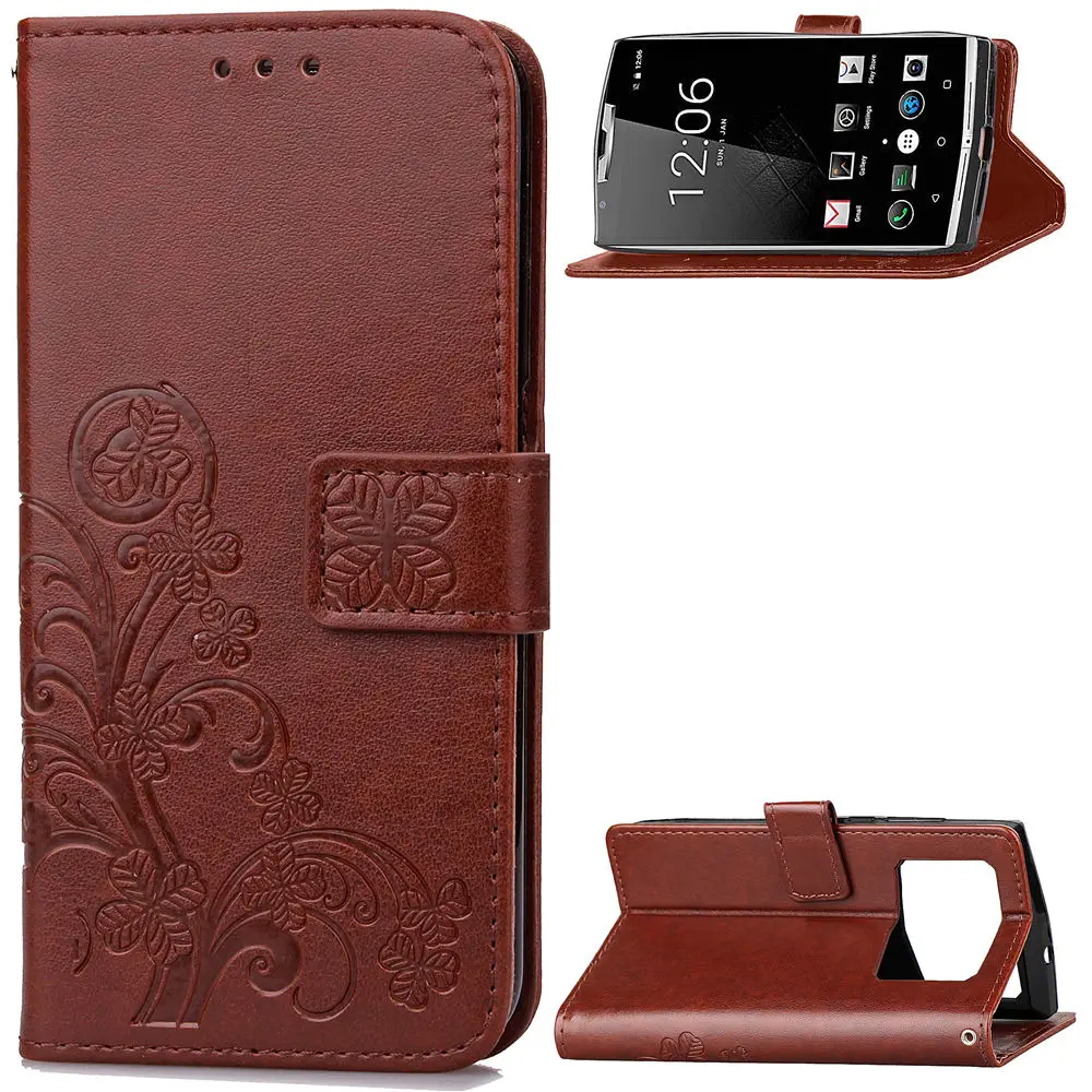 

K10000Pro Sculpture Emboss Leather Case for Oukitel K10000 Pro Cover Flip Stand Card Slot Wallet Cases Black 10000 Oukitel10000