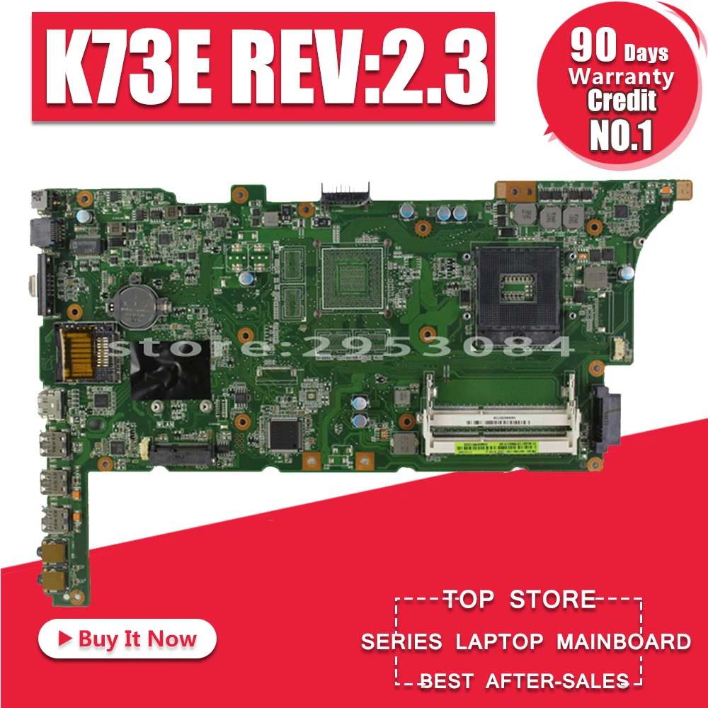 K73SD материнская плата REV2.3 HM65 Оперативная память для ASUS K73S K73E X73E K73SV Материнская плата ноутбука K73SD материнская плата K73E Материнская плата Тест ОК