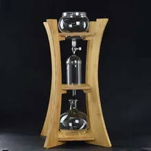 Бамбуковый столб, голландский ледяной кофеварка, 600 мл, 5-8 чашек, перколяторы