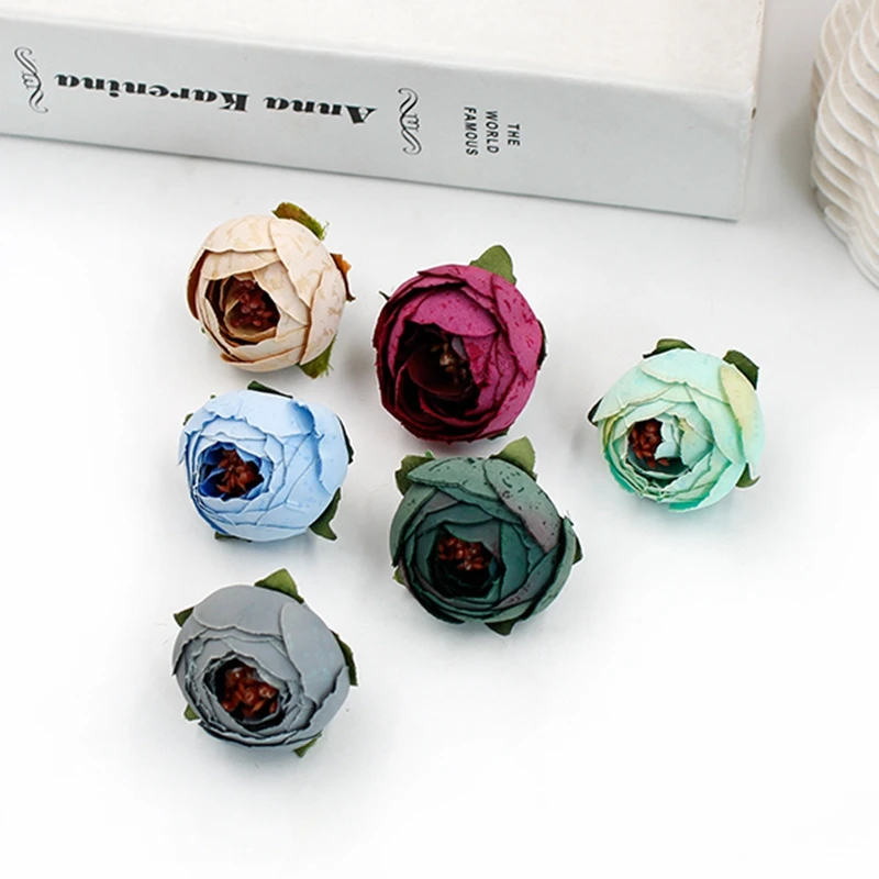 2018 New 5pcs/lot 4cm artificial flowers high quality silk tea ceremony wedding home party decoration DIY wreath craft flowers 2018 New 5pcs/lot 4cm artificial flowers high quality silk tea ceremony wedding home party decoration DIY wreath craft flowers