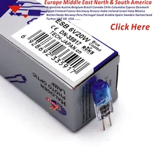 DN-35917 6 В 20 Вт ESB синий покрытием 6V20W G4 оптическое галогенная лампа Hosobuchi ophthamic диаграмма проектор микроскоп лампа