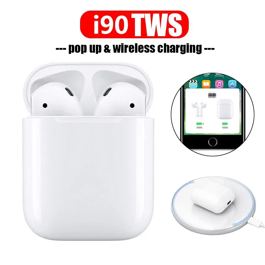 

DSstyles I190 TWS Bluetooth Headphones 1:1 W1 Earphones Earbuds PK I10 I30 I60 I80 I90 I100 TWS Headset Wireless Headphone