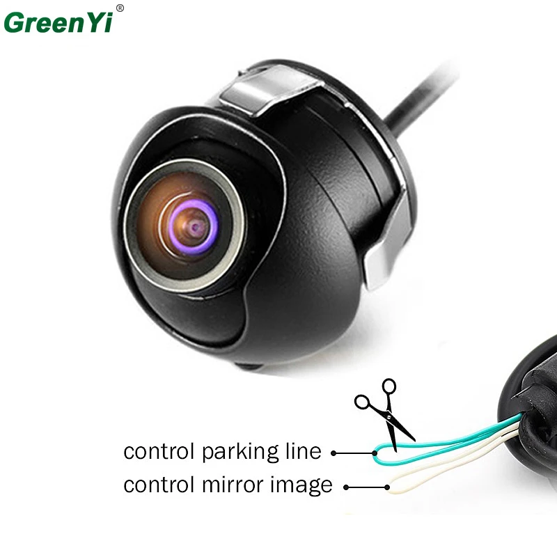 

GreenYi CCD HD Night Vision 360 Degree For Car Rear View Camera Front Camera Front View Side Reversing Backup Camera