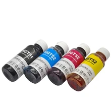 GT51 GT52 чернила для заправки принтера комплект совместимый для Deskjet GT5810 GT5820 чернила принтера