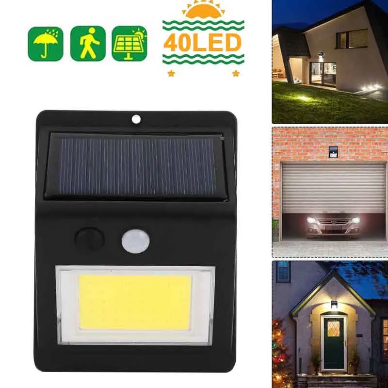 Street Lamp Wall Light Eco-Friendly Motion Sensor 46LED Garden Induction Outdoor Security | Лампы и освещение