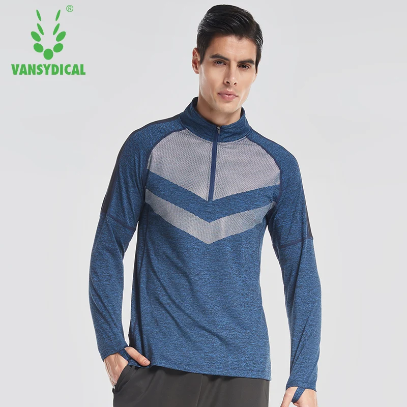Men's Long Sleeve Sports Shirts Compression Running Training Tops ...