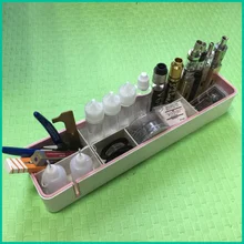 E-XY Storage Box For Vape Vapor Box Mod Bottle RDA RBA Atomizer Battery Diy Tools Coil Dispay Shelf holder Exhibition Rack 1