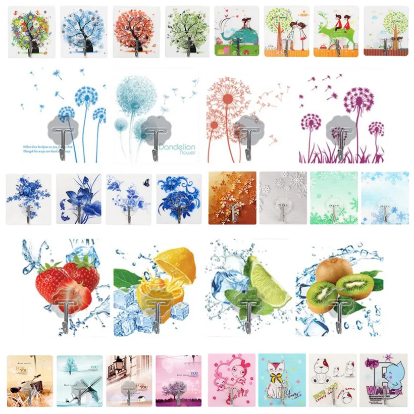 8 قطعة/المجموعة فسكوزي هوك تحمل هوك لاصقة قوية لا أثر مصاصة الحمام الجدار هوك هوك المطبخ رفوف تخزين سريع مجاني