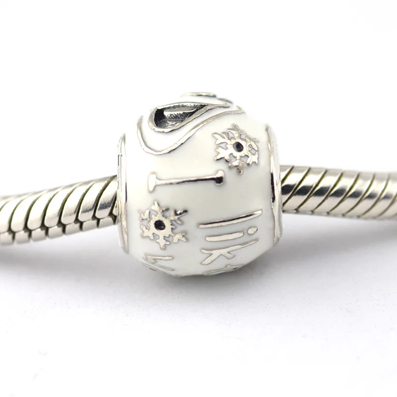 Fits Pandora Bracelets I Like Warm Hugs Silver Beads With White Fits Pandora Bracelets I Like Warm Hugs Silver Beads With White Enamel 100 925 Sterling Charms Diy Whole In From Jewelry Accessories On