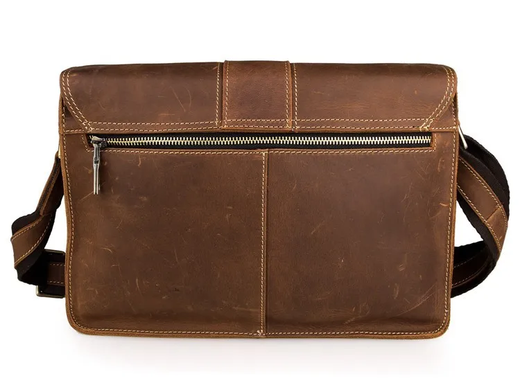 J.M.D Brand 100 % Genuine Cow Leather Unique Special Closure Design Brown Shoulder Bag Cross Body Bag Laptop Bag 7263B J.M.D Brand 100 % Genuine Cow Leather Unique Special Closure Design Brown Shoulder Bag Cross Body Bag Laptop Bag 7263B