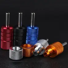 Besta татуировки и боди-арт накатанный твист самоблокирующийся Татуировка рукоятка профессиональная 25 мм трубка рукоятки машинки для татуировок тату машина Пистолет Аксессуары