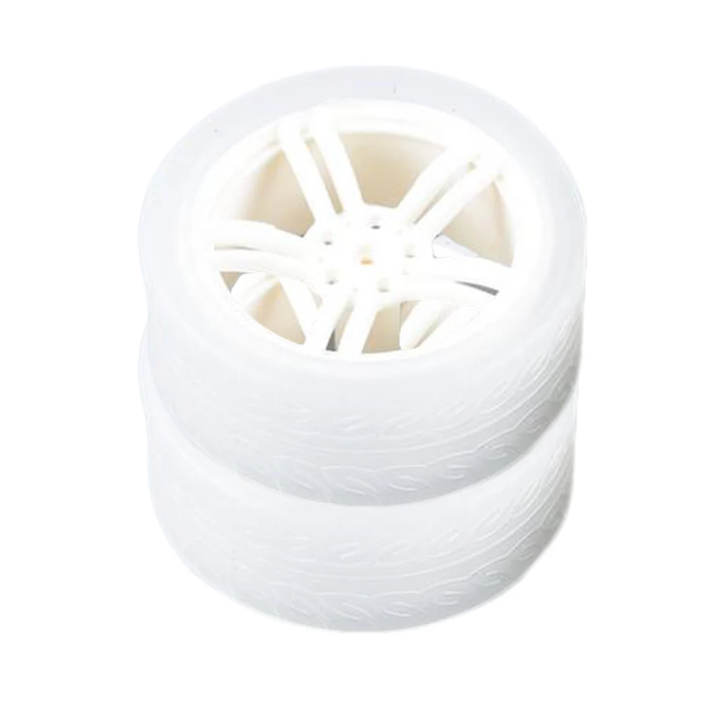DIY Rubber Plastic Motor Wheel Tyre Tire For Smart Robot Car wheels